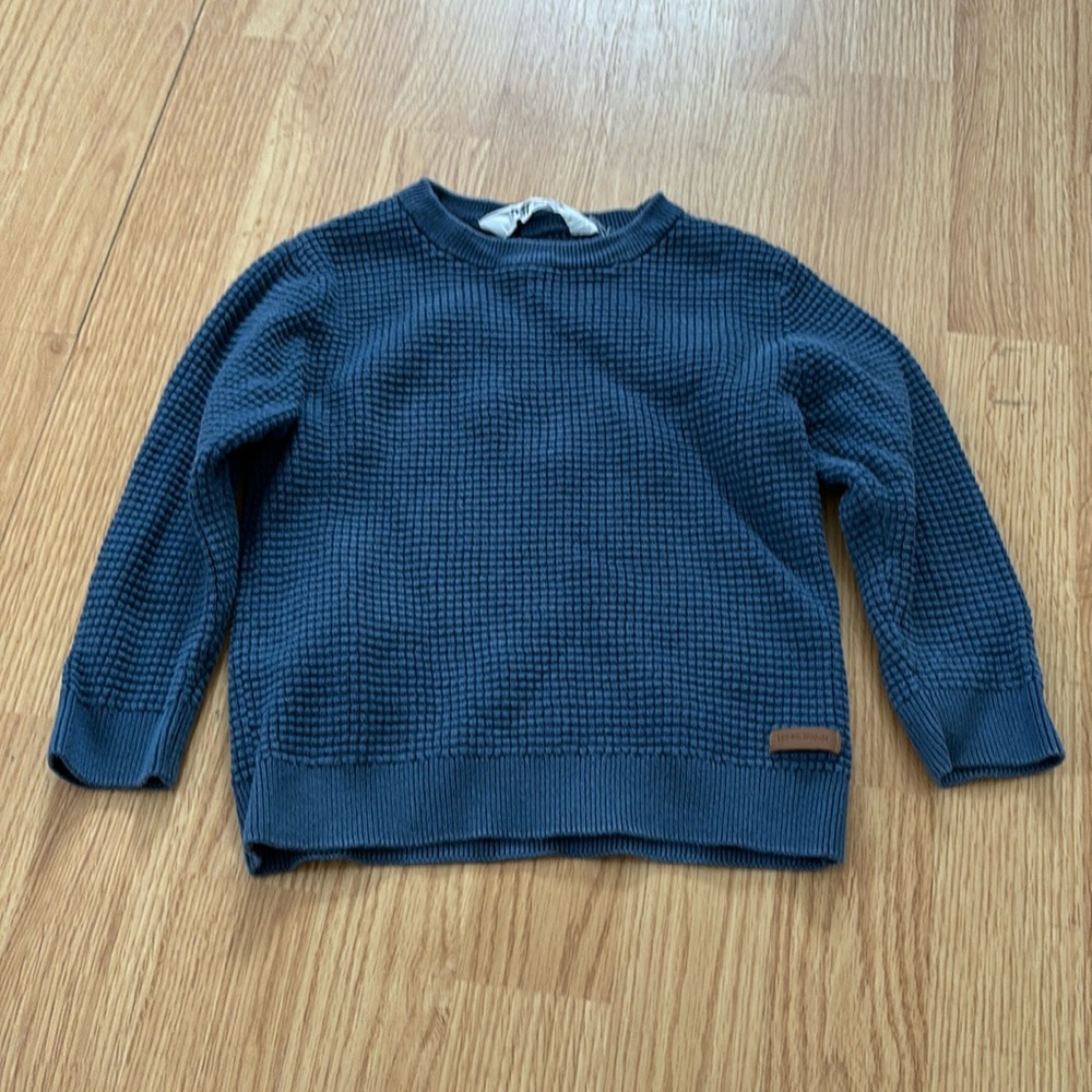 Blue H & M sweater